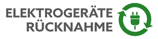 Symbol für Elektrogeräte-Rücknahme